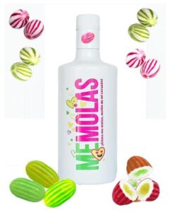 MEMOLAS licor chicle de melón 70 cl