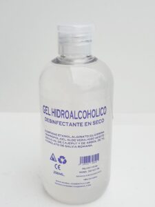 Gel hidroalcohólico 100% natural