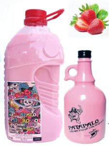 Crema de fresas con tequila patapalo 3L